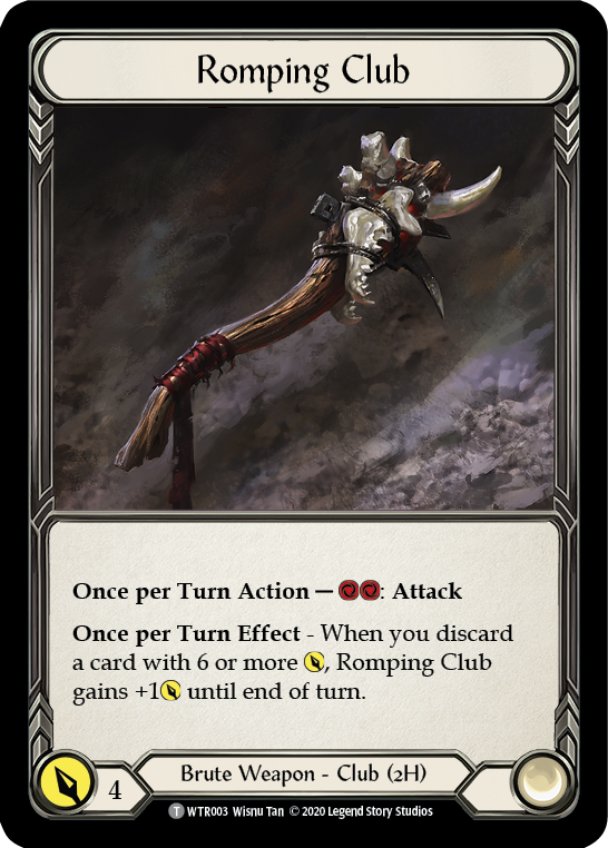 Romping Club // Quicken [U-WTR003 // U-WTR225] (Welcome to Rathe Unlimited)  Unlimited Normal - Evolution TCG