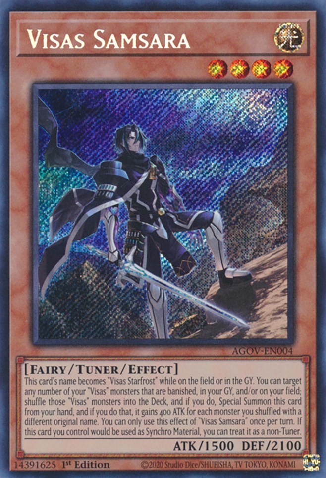 Visas Samsara [AGOV-EN004] Secret Rare - Evolution TCG