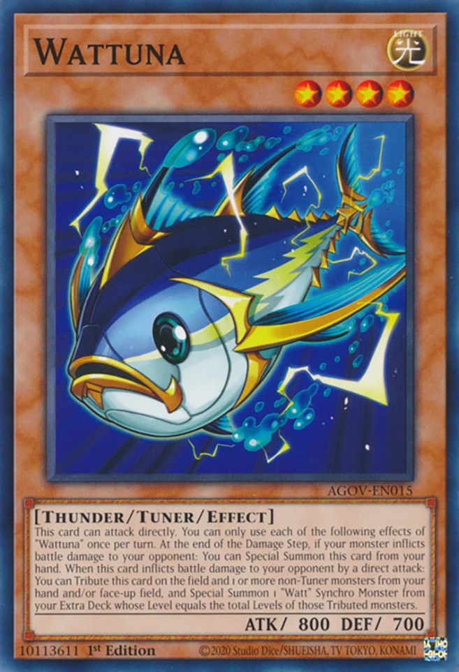 Wattuna [AGOV-EN015] Common - Evolution TCG