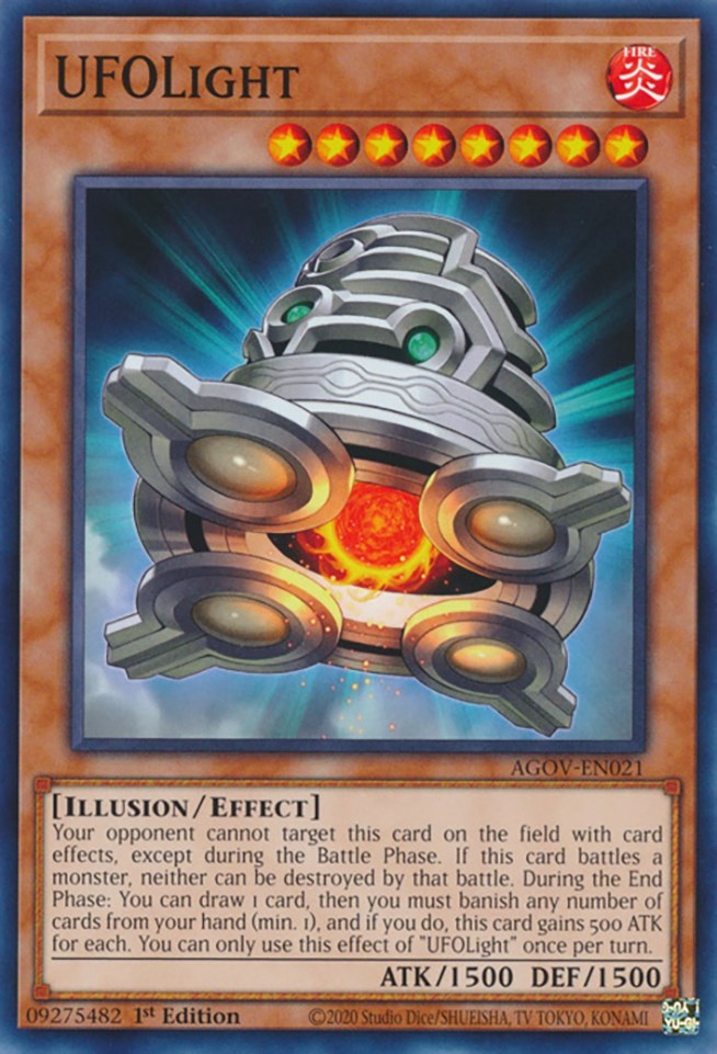 UFOLight [AGOV-EN021] Common - Evolution TCG