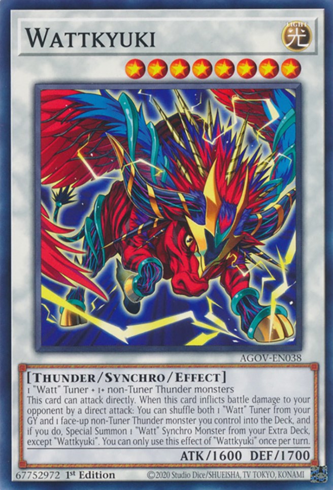 Wattkyuki [AGOV-EN038] Common - Evolution TCG