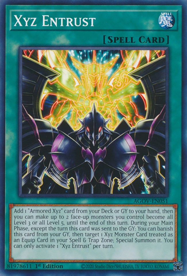 Xyz Entrust [AGOV-EN051] Common - Evolution TCG