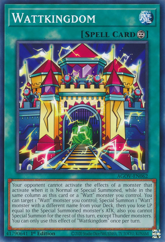 Wattkingdom [AGOV-EN062] Common - Evolution TCG