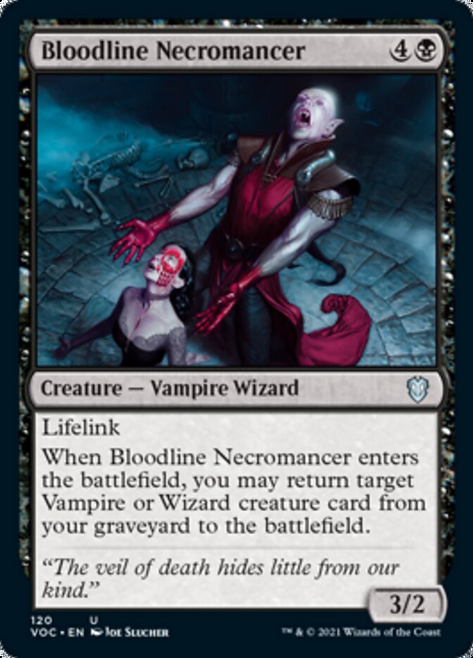 Bloodline Necromancer [Innistrad: Crimson Vow Commander] - Evolution TCG