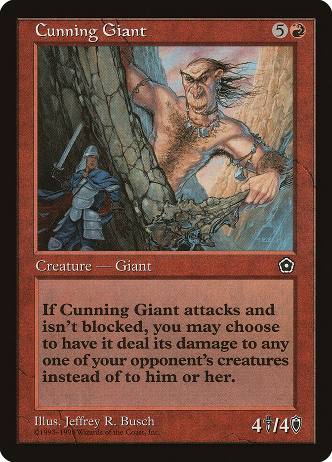 Cunning Giant [Portal Second Age] - Evolution TCG