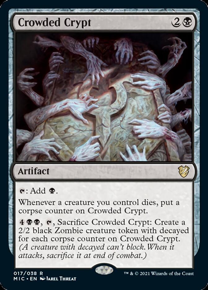 Crowded Crypt [Innistrad: Midnight Hunt Commander] - Evolution TCG