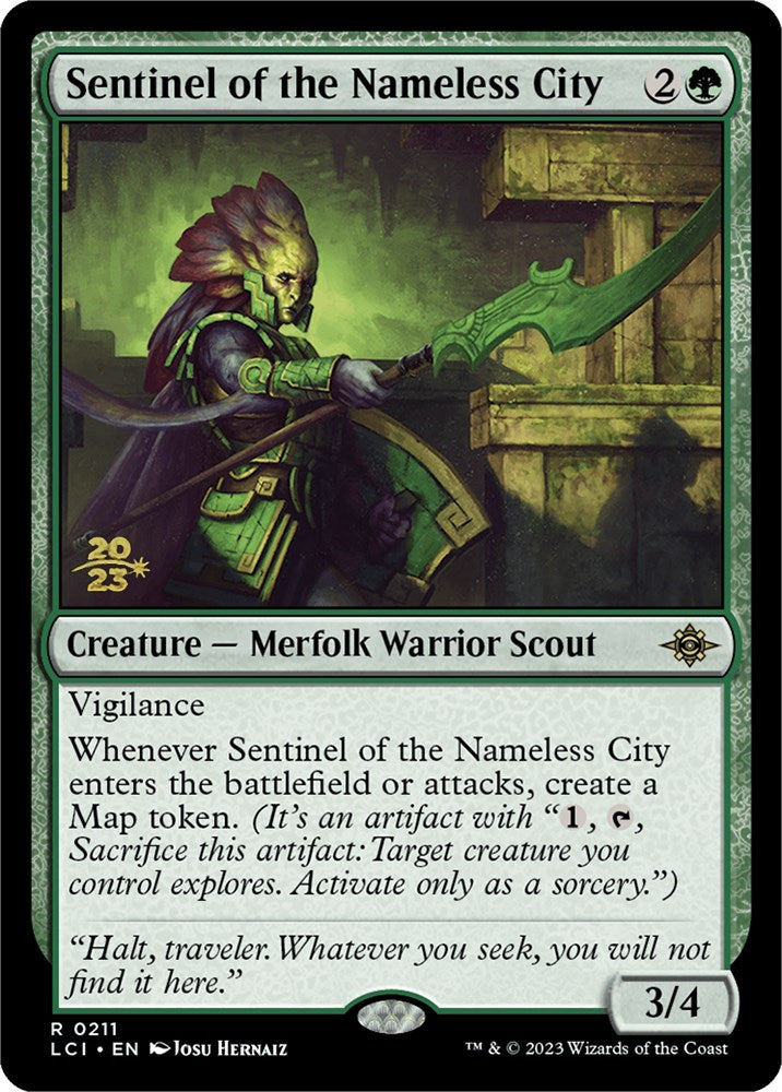 Sentinel of the Nameless City [The Lost Caverns of Ixalan Prerelease Cards] - Evolution TCG