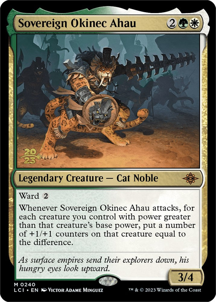 Sovereign Okinec Ahau [The Lost Caverns of Ixalan Prerelease Cards] - Evolution TCG