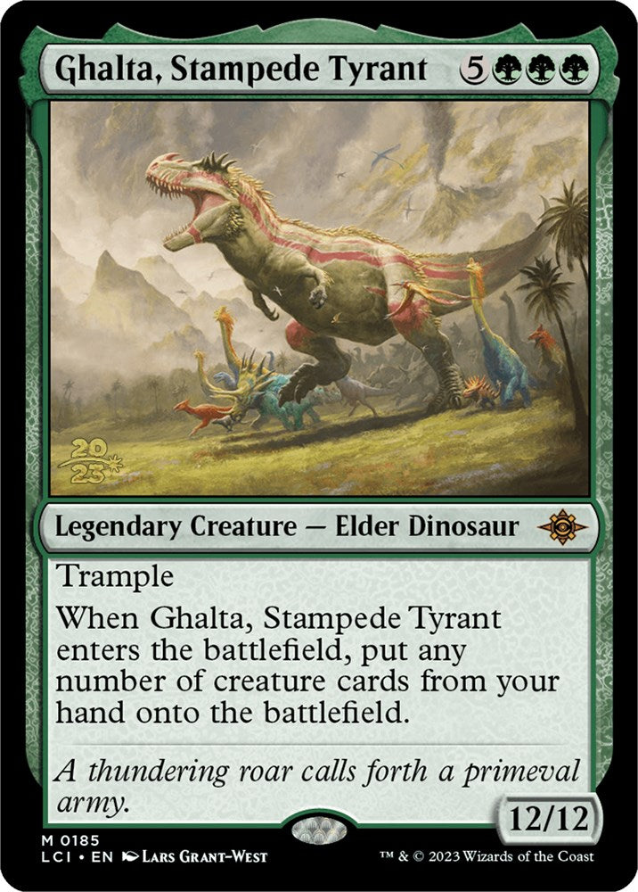 Ghalta, Stampede Tyrant [The Lost Caverns of Ixalan Prerelease Cards] - Evolution TCG