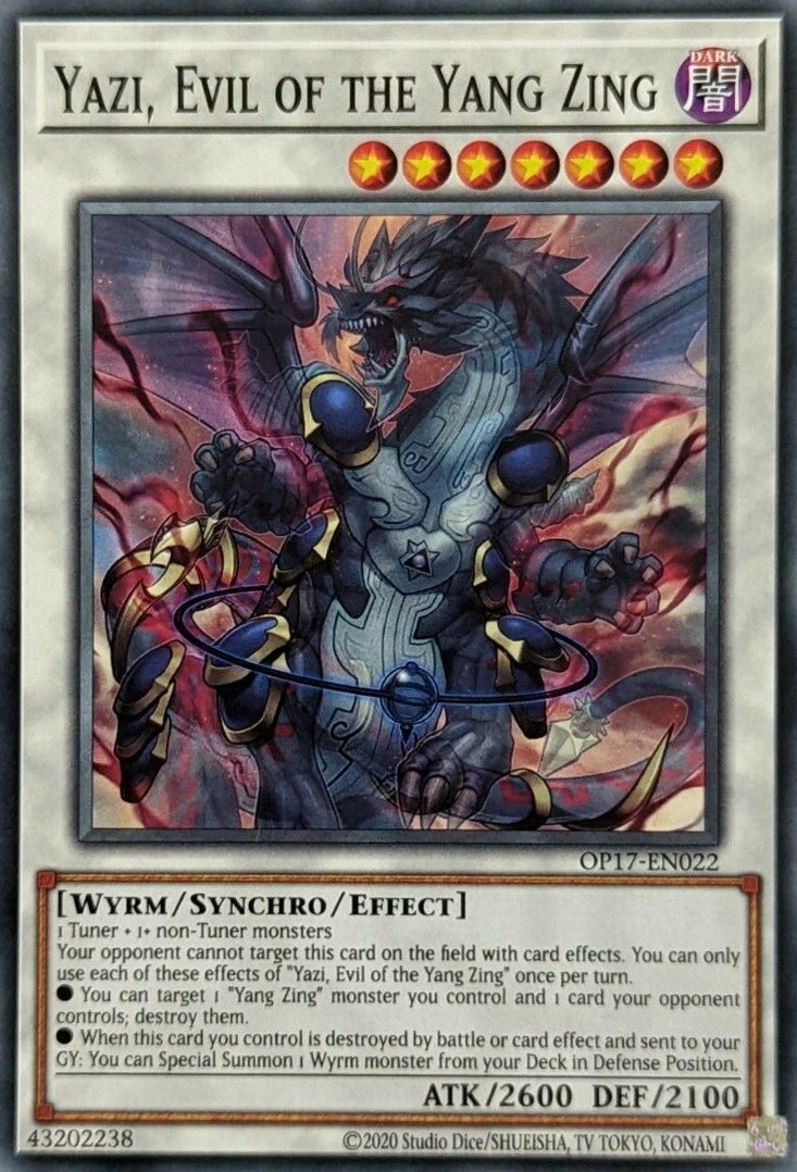 Yazi, Evil of the Yang Zing [OP17-EN022] Common - Evolution TCG