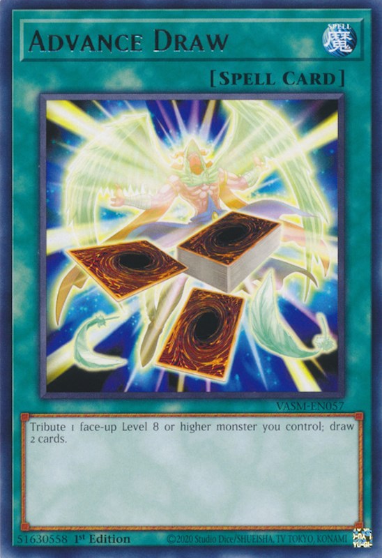 Advance Draw [VASM-EN057] Rare - Evolution TCG