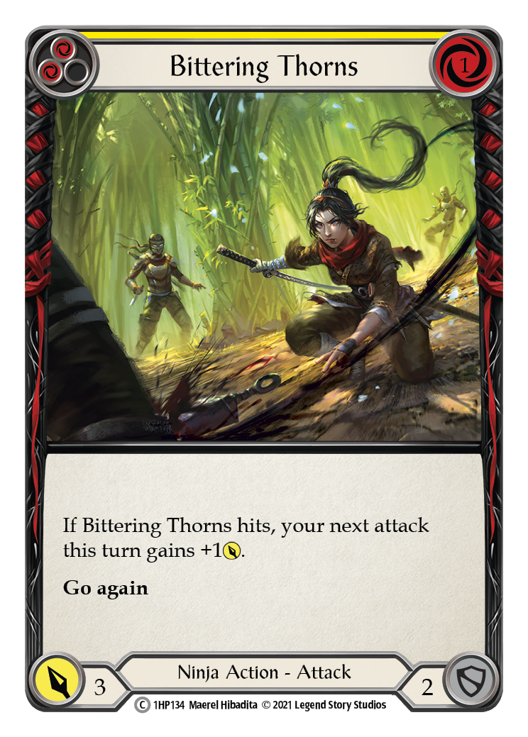 Bittering Thorns [1HP134] (History Pack 1) - Evolution TCG