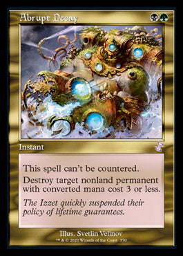 Abrupt Decay (Timeshifted) [Time Spiral Remastered] - Evolution TCG