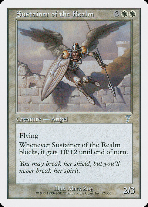 Sustainer of the Realm [Seventh Edition] - Evolution TCG