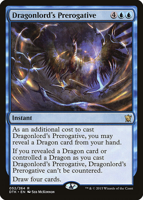 Dragonlord's Prerogative [Dragons of Tarkir] - Evolution TCG