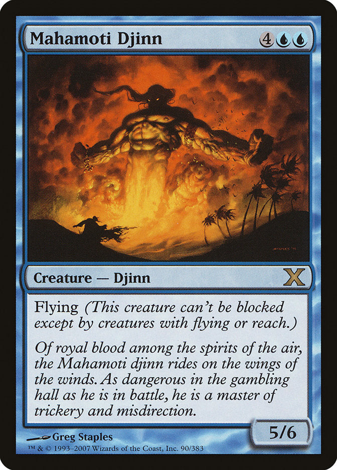 Mahamoti Djinn [Tenth Edition] - Evolution TCG