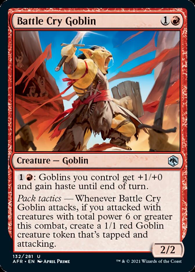Battle Cry Goblin [Dungeons & Dragons: Adventures in the Forgotten Realms] - Evolution TCG
