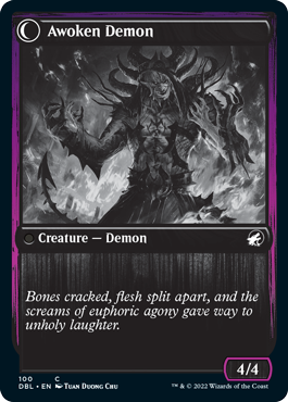 Ecstatic Awakener // Awoken Demon [Innistrad: Double Feature] - Evolution TCG