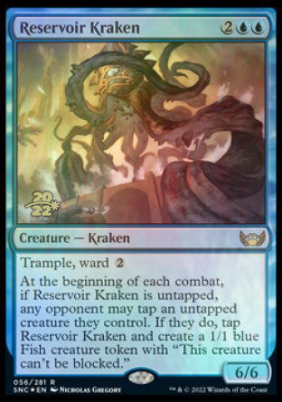 Reservoir Kraken [Streets of New Capenna Prerelease Promos] - Evolution TCG