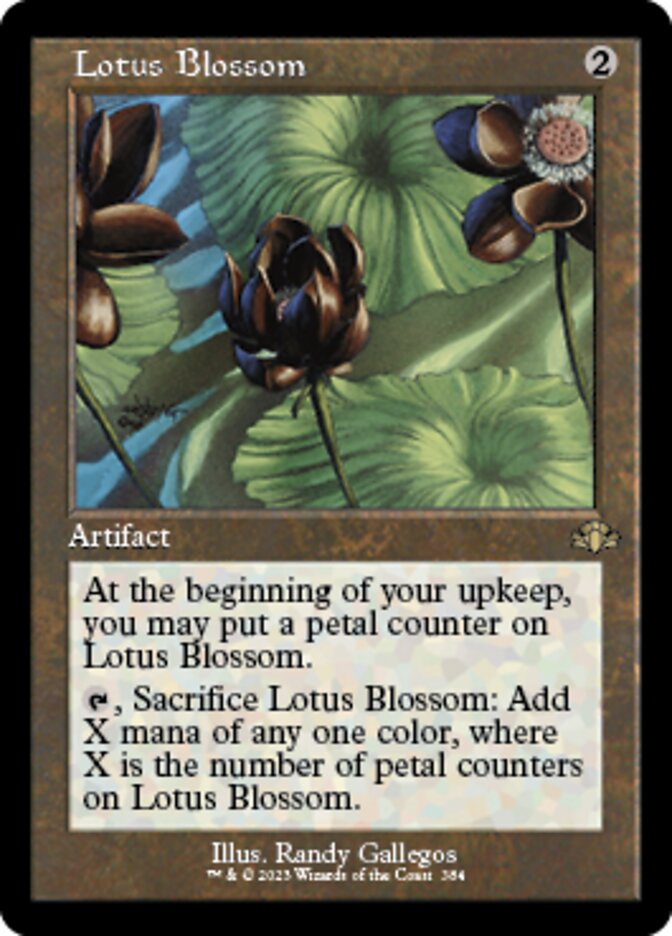 Lotus Blossom (Retro) [Dominaria Remastered] - Evolution TCG