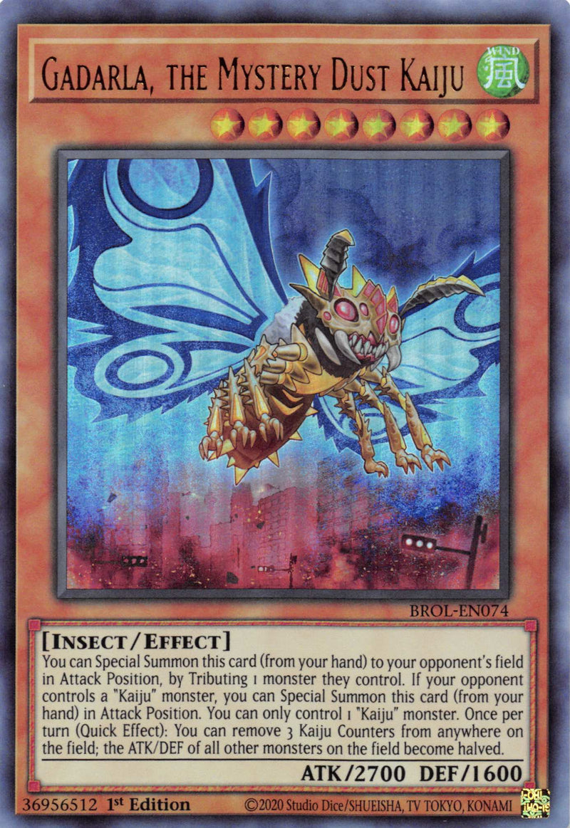 Gadarla, the Mystery Dust Kaiju [BROL-EN074] Ultra Rare - Evolution TCG