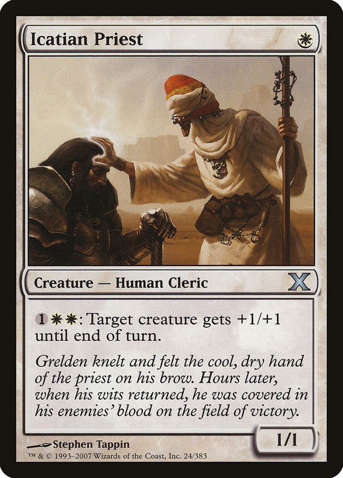 Icatian Priest [Tenth Edition] - Evolution TCG