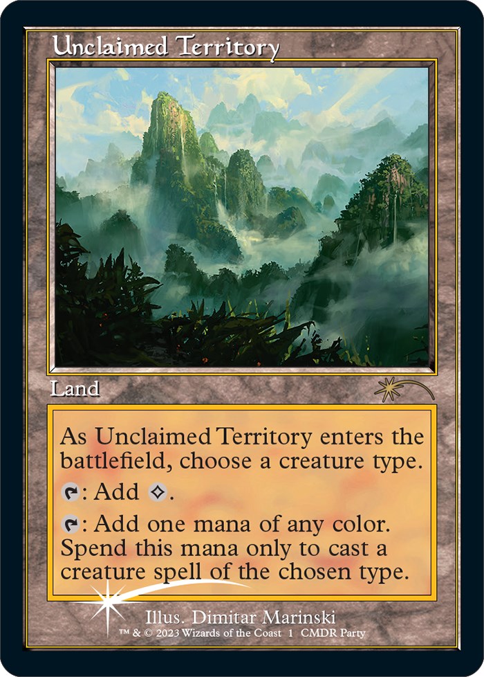 Unclaimed Territory (Retro) [Wizards Play Network 2023] - Evolution TCG