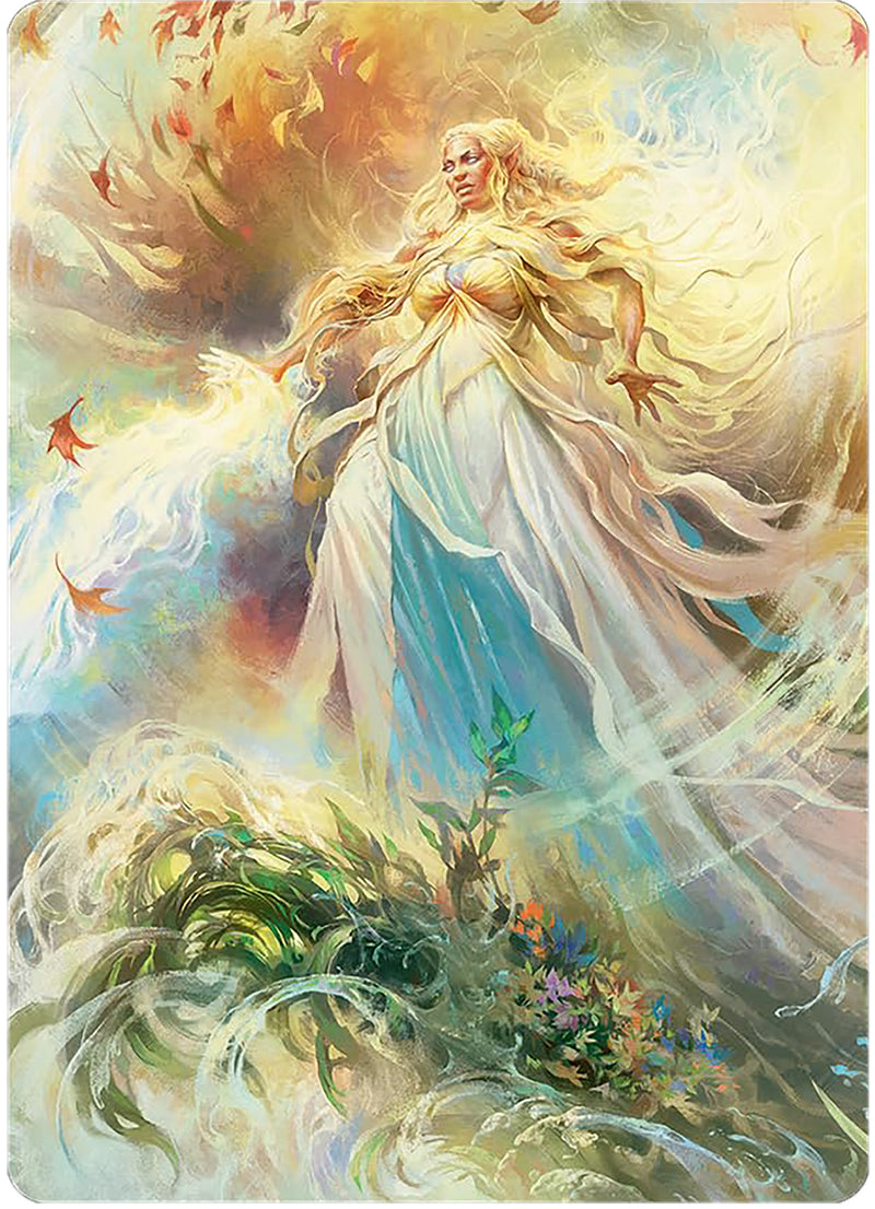 Galadriel, Light of Valinor Art Card [The Lord of the Rings: Tales of Middle-earth Art Series] - Evolution TCG