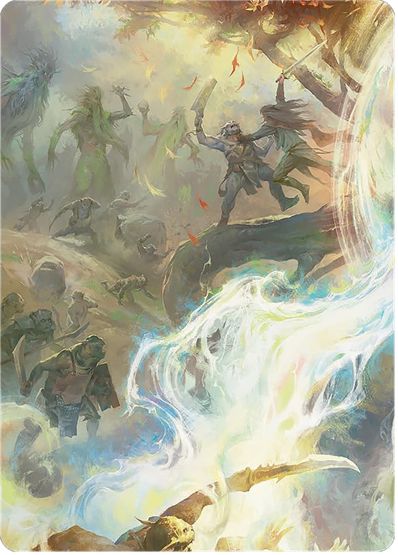 Arboreal Alliance Art Card [The Lord of the Rings: Tales of Middle-earth Art Series] - Evolution TCG