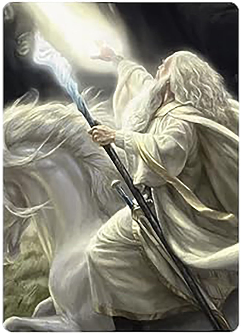 Gandalf of the Secret Fire Art Card [The Lord of the Rings: Tales of Middle-earth Art Series] - Evolution TCG