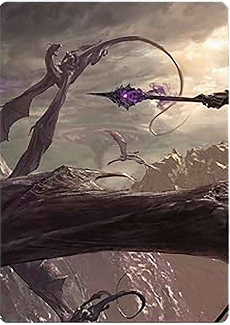 Nazgul Battle-Mace Art Card [The Lord of the Rings: Tales of Middle-earth Art Series] - Evolution TCG