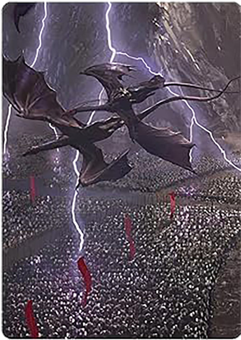 Mordor on the March Art Card [The Lord of the Rings: Tales of Middle-earth Art Series] - Evolution TCG