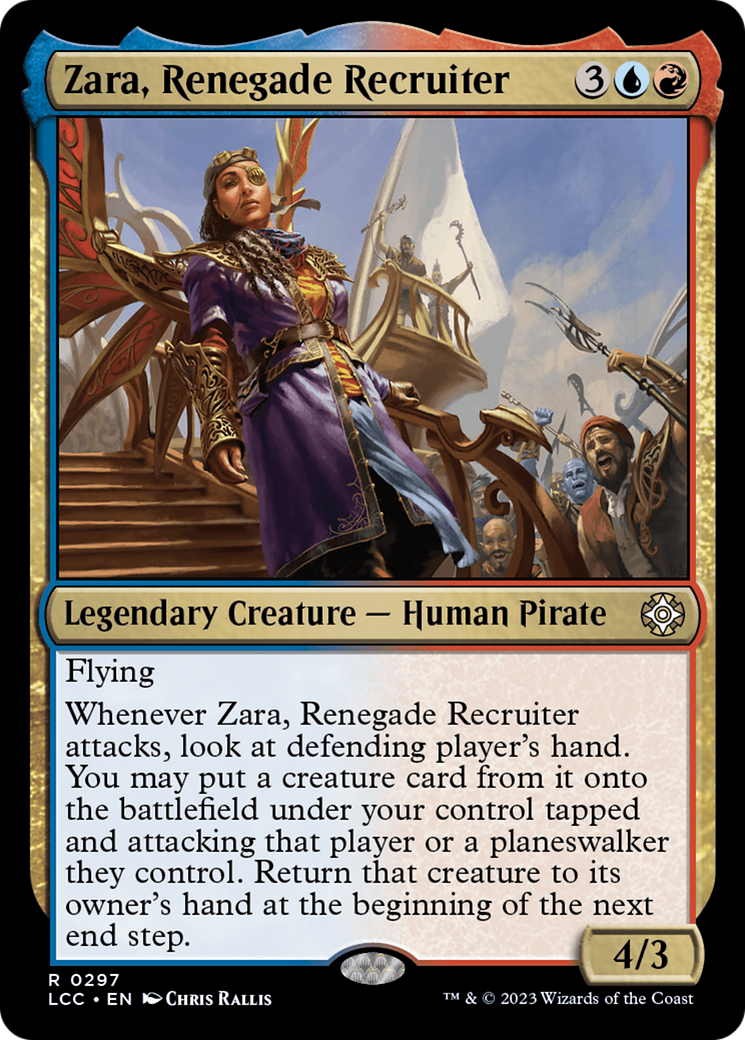 Zara, Renegade Recruiter [The Lost Caverns of Ixalan Commander] - Evolution TCG