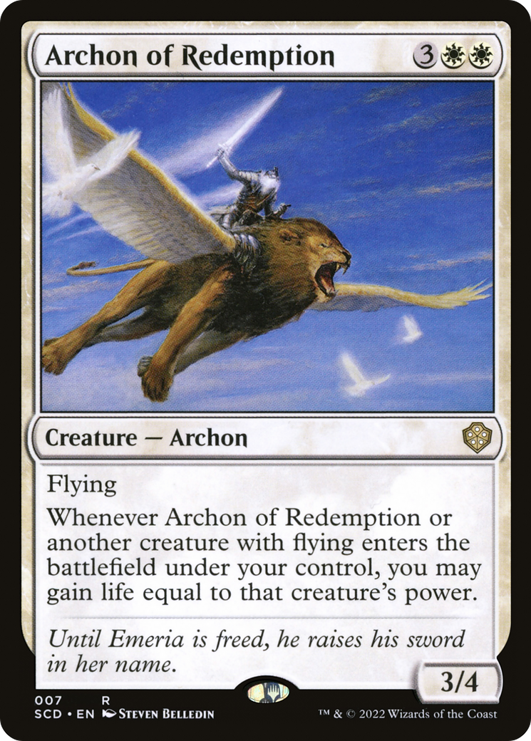 Archon of Redemption [Starter Commander Decks] - Evolution TCG