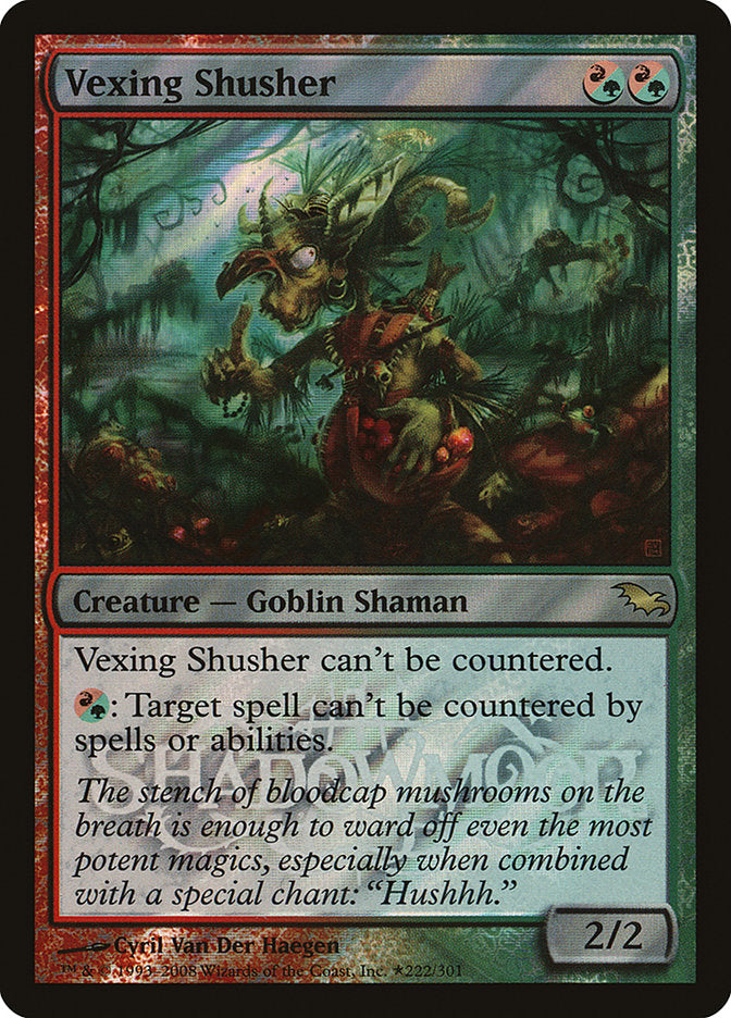 Vexing Shusher (Launch) [Shadowmoor Promos] - Evolution TCG