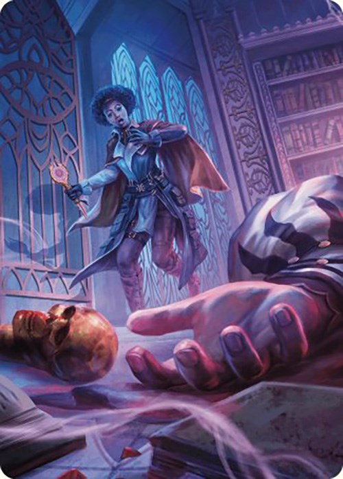 Deadly Complication Art Card [Murders at Karlov Manor Art Series] - Evolution TCG