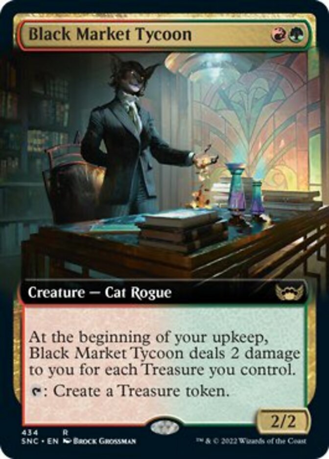 Black Market Tycoon (Extended Art) [Streets of New Capenna] - Evolution TCG