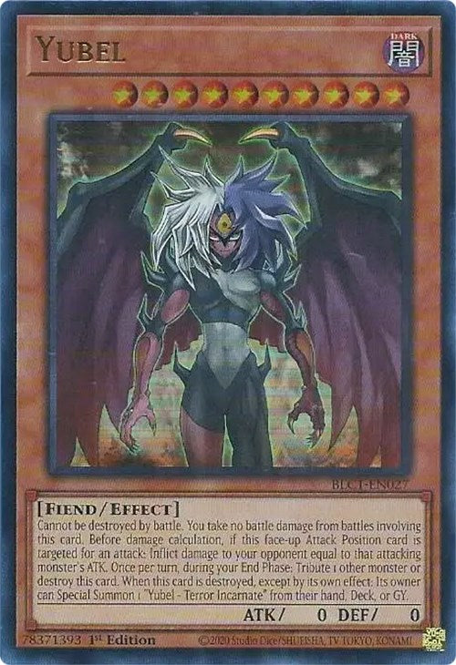 Yubel [BLC1-EN027] Ultra Rare - Evolution TCG
