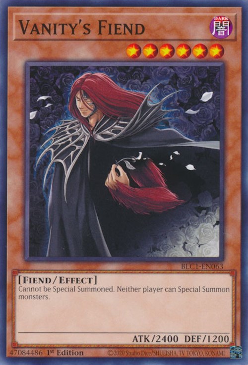 Vanity's Fiend [BLC1-EN063] Common - Evolution TCG