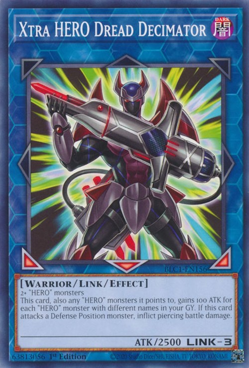 Xtra HERO Dread Decimator [BLC1-EN156] Common - Evolution TCG