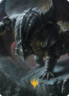 Chardalyn Dragon Art Card (Gold-Stamped Signature) [Commander Legends: Battle for Baldur's Gate Art Series] - Evolution TCG