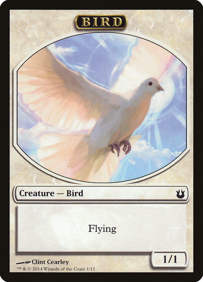 Bird (1/11) [Born of the Gods Tokens] - Evolution TCG