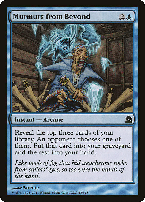 Murmurs from Beyond [Commander 2011] - Evolution TCG