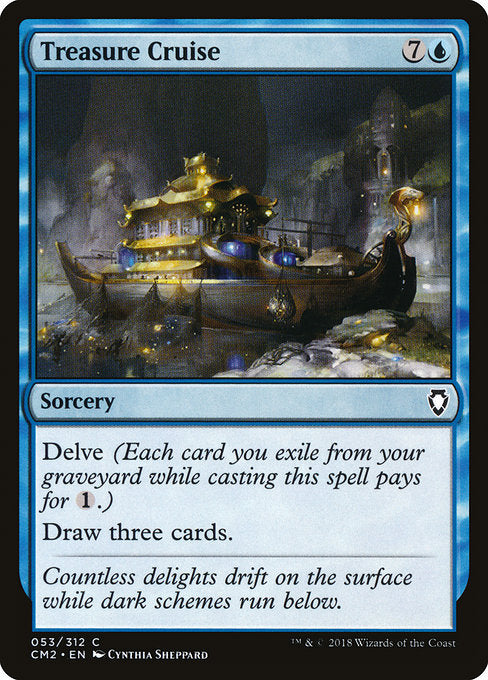 Treasure Cruise [Commander Anthology Volume II] - Evolution TCG