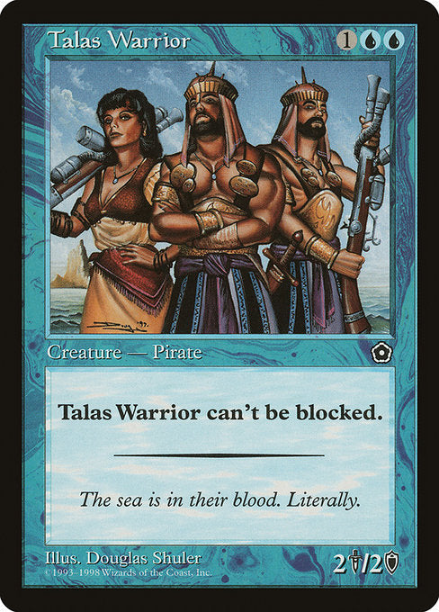 Talas Warrior [Portal Second Age] - Evolution TCG