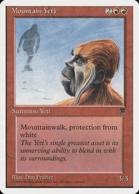 Mountain Yeti [Chronicles] - Evolution TCG