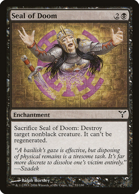 Seal of Doom [Dissension] - Evolution TCG