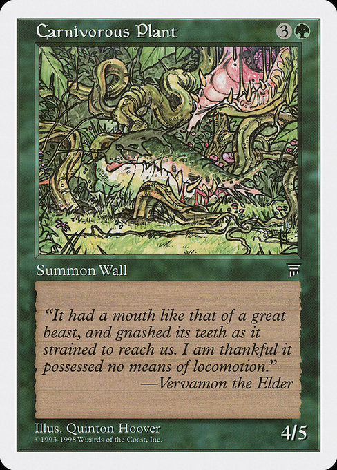 Carnivorous Plant [Anthologies] - Evolution TCG