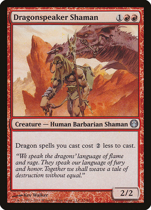Dragonspeaker Shaman [Duel Decks: Knights vs. Dragons] - Evolution TCG