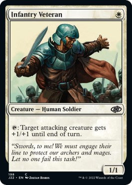 Infantry Veteran [Jumpstart 2022] - Evolution TCG